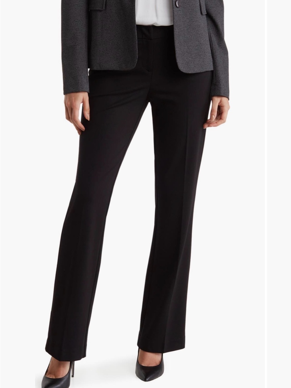 Amanda & Chelsea Straight Leg Ponte Pants